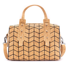 Load image into Gallery viewer, Geometric-Cork-Handbag-for-Women.jpg
