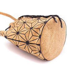 Load image into Gallery viewer, Geometric-Cork-Bucket-bag-for-Women.jpg
