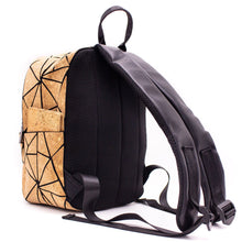 Load image into Gallery viewer, Women-Geometric-Cork-Backpack.jpg
