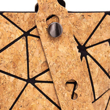 Load image into Gallery viewer, Geometric-Cork-Tote-Handbag.jpg
