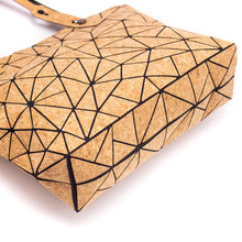 Load image into Gallery viewer, Geometric-Cork-Tote-Handbag.jpg
