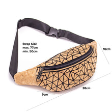 Load image into Gallery viewer, Cork-Vegan-Geometric-Fanny-Pack.jpg
